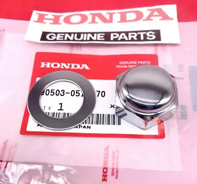 $9.75 • Buy Genuine Honda Sl70 Sl90 Sl100 Sl125 Xr75 Z50 Ct70 Steering Stem Nut & Washer