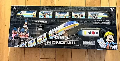 Disney Parks Disneyland Resort Monorail Playset NEW In Box Complete Mickey Etc • $220