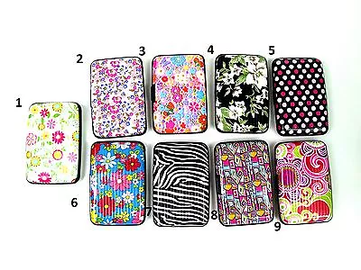 £3.75 • Buy Business  Card Holder ID Credit Pattern Flower Waterproof Box Metal Pocket Case 