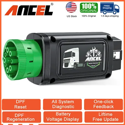 Diesel OBD All System Heavy Duty Truck Scanner DPF Regen For Volvo International • $194.99