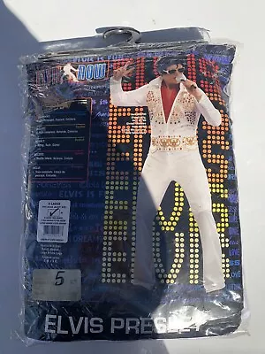 Men's Elvis Presley Costume Size Extra Large 44”-48” Jacket Size • $39.99