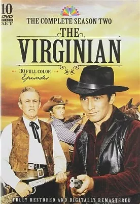 THE VIRGINIAN TV SERIES COMPLETE SEASON TWO 2 New Sealed 10 DVD Set • $39.93