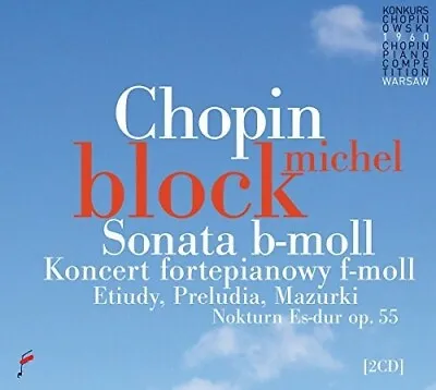 $16.25 • Buy Chopin / Block,Miche - Chopin: Sonata In B Flat Minor / Piano Concerto 2 [Used V