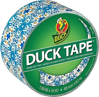 $6.99 • Buy Duck Tape Heavy-Duty Printed Duct Tape Mosiac Design 1.88 Inches X 10 Yards