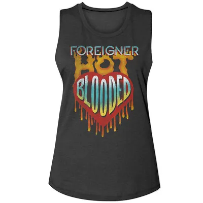 Pre-Sell Foreigner Rock Music Licensed Ladies Women's Muscle Tank Top Shirt • $25.75