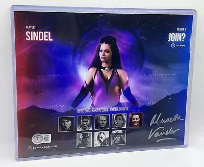 Musetta Vander Sindel Mortal Kombat Autograph Signed 8x10 Beckett COA • $24.99