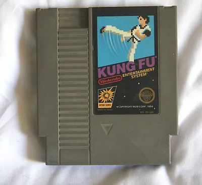 Kung Fu NES Nintendo Tested Works Cartridge Only 1984 • $9.99