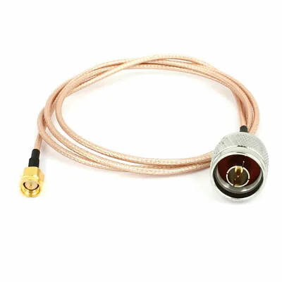 £5.19 • Buy N Type Male To SMA Male RG316 RF Coaxial Cable Wire 6.6Ft 2M 200cm UK Seller