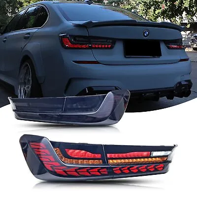 LED GTS Tail Lights For BMW 3 Series G20 M3 2019-2024 Animation Rear Lamps • $229.99