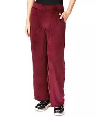 MICHAEL Michael Kors Velour Straight-Leg Pants 12A 1700 • $16.96