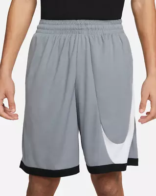 Nike Dri-Fit Mens Shorts Grey Multi Size Sportswear Casual • $56.99