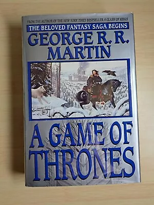 A Game Of Thrones (George R.R. Martin 1997) First Edition 1st Print Hardcover  • $350