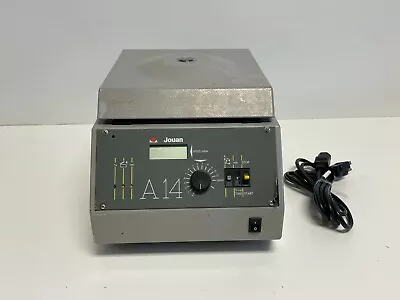 F9:  Jouan A14 A-14 Centrifuge Microfuge  With Rotor • $320