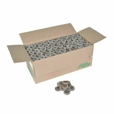 £84.99 • Buy Jiffy 7 Peat Plug Pellets Propagation Compost Seed Cuttings Hydroponic Organic