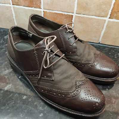 Barbour Shoes Size 9 Country Evening Dress Men's Wingtip Brogues • £45