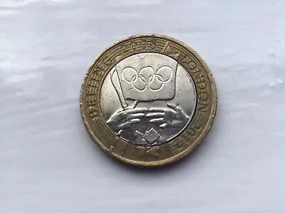 Beijing 2008 To London 2012 Olympic Handover £2 Coin Two Pound Coin - Circulated • £40