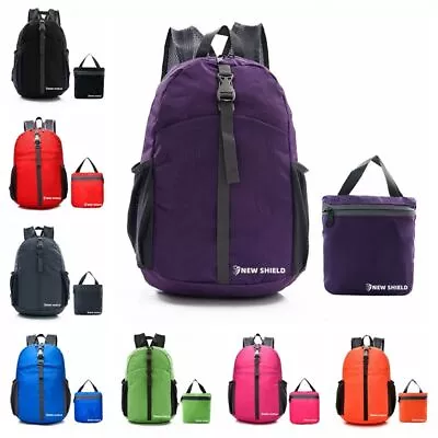 Outdoor Foldable Backpack WaterProof Rain Cover Rucksack Camping Travel Bags • $17.82