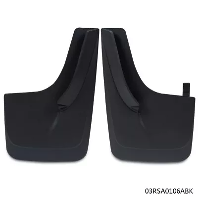 Universal Car Fit For Mud Flaps Splash Guards Black Composite - 2 Pieces New • $16.79