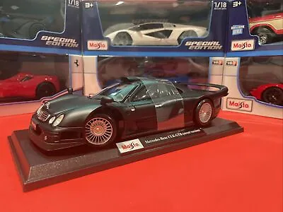 Maisto Special Edition 1:18-Mercedes-Benz CLK-GTR(Street Version)Exclusive Style • $39.95