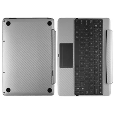 Skinomi Carbon Fiber Silver Skin For Asus EEE Pad Transformer Prime Keyboard • $20.05