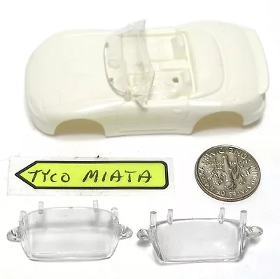 1991-1996 TYCO HO Slot Car Mazda Miata UNUSED CLEAR WINDSHIELD • $4.99