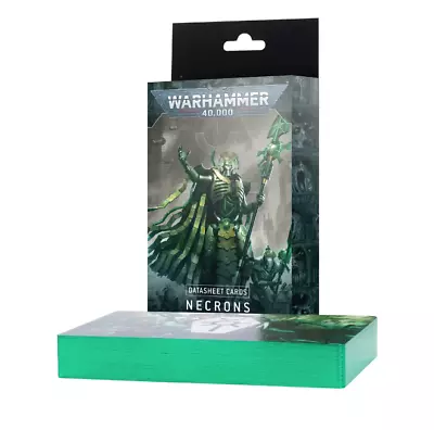 Warhammer 40K Necron Index Cards - 10th Edition - New - Sealed • £14.99
