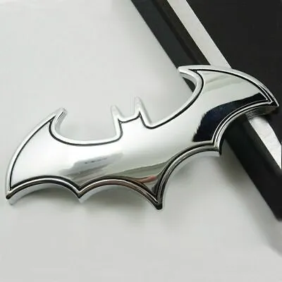 $4.49 • Buy 1x Chrome Metal Badge Emblem Batman 3D Tail Decal Car Logo Sticker Accessories
