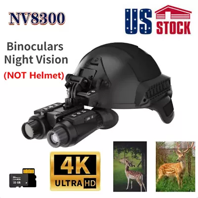 GOYOJO NV8300 Night Vision Goggles Infrared Night Vision Binoculars For Hunting • $223.57