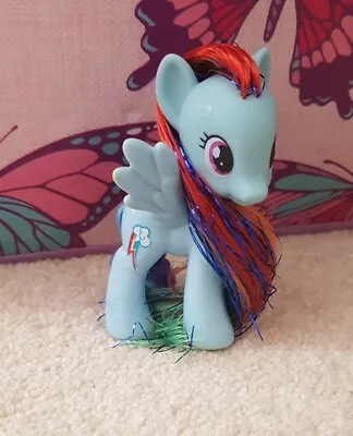 My Little Pony G4 Crystal Empire Rainbow Dash. Tinsel Hair. No Marks  • £8