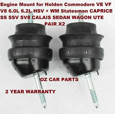 V8 L98 L76 Ls3 Ls2 6.0l New Engine Mount Pair For Holden Statesman Caprice Wm  • $79