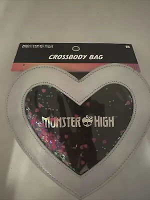 Monster High Heart Shaped Crossbody Bag ~Brand New~ • $20