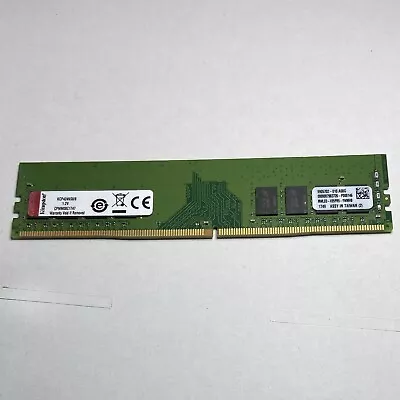 Kingston KCP424NS8/8 8 GB DDR4-2400 DDR4 SDRAM CL19 1.20V Non-ECC Unbuffered Ram • $25.90