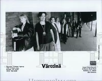 Press Photo Circa 1990s Varttina Finnish Folk Music Group Green Linnet Records • $19.99