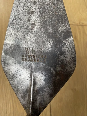 Vintage WHS BRADES Brick Laying Trowel - Old Tools • £25