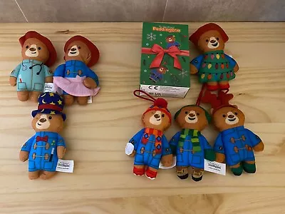 McDonalds Happy Meal PADDINGTON BEAR Soft Plush Toys X8 (3x2022) (5x2023) GC • £7.50