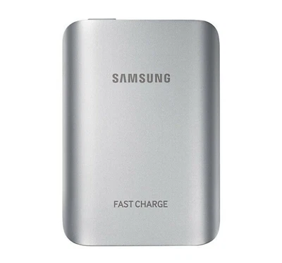 $21.99 • Buy Samsung Fast Charge 5100mAh External Battery Pack Sliver
