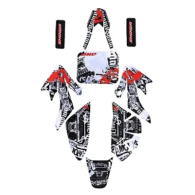 Decals Sticker Graphics Kit For CRF50 XR50 Plastic Pit Bike Coolster SSR 110 125 • $21.99