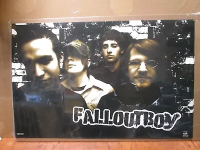 Fall Out Boy Rock Band Music Singer 2004 Vintage Poster 14861 • $68.51