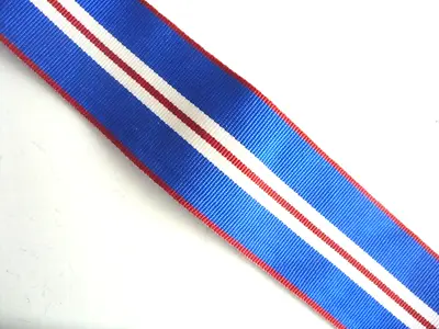 Medal Ribbon Full Size - 10  Length - Qgjm - Queens Golden Jubilee Medal • £1.95