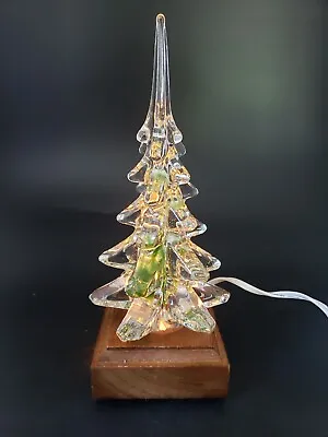 $17 • Buy Silvestri Vintage Crystal Light Up Tree With Stand