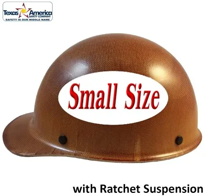 MSA Skullgard Small Cap Style With Ratchet Suspension - Natural Tan • $140