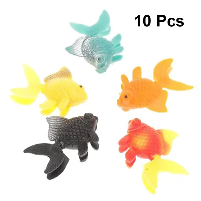$8.78 • Buy 10PCS Artificial Minnows Fake Fish Artificial Floating Fishes For Fish Tank