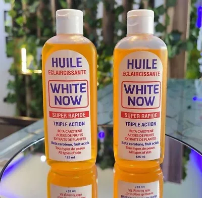 White Now Oil/Serum Triple Action With Beta Carotene & Fruit Acids 125ml X1. • £9.99