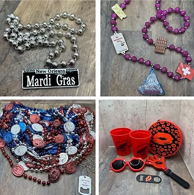 New Orleans Mardi Gras Beads Lot 2024 Authentic Mardi Gras Parade Collectable • $12