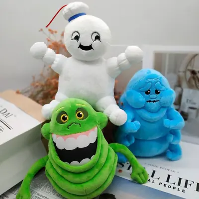 Ghostbusters Afterlife Plush Doll Slimer Muncher Stay-Puft Marshmallow Man Toys • $30.78