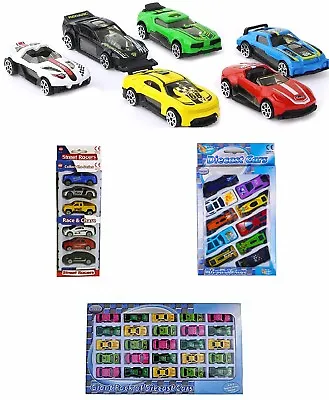 £4.99 • Buy Die Cast Plastic/Alloy Toy Cars Miniatures Racer Street Cars Kids Toy Gift