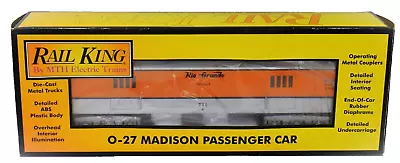 Rail King 30-6230S MTH Denver Rio Grande Madison Baggage Car 0 Gauge NEW • $49.99