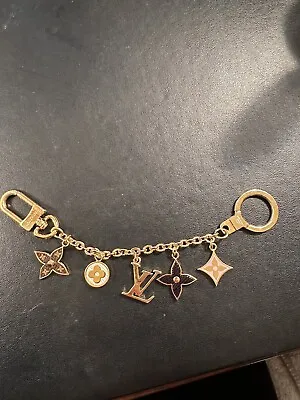 LOUIS VUITTON “Spring Street” Bag Charm Keychain Pre-owned $600 +tax MINT! 🩷 • $399
