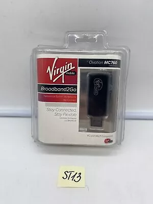 Virgin Mobile Ovation MC760 3G Broadband2Go USB Device *New Sealed* • $28.99