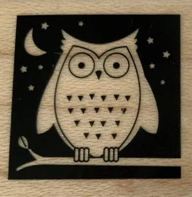 Stampin Up Stamps OWL Single Stamp ONLY 1.25 Inch X 1.25 Inch Bird • $2.49